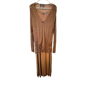 Vintage Carol Anderson dress and cover size Large